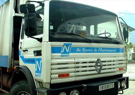 Marquage des camions Nantet